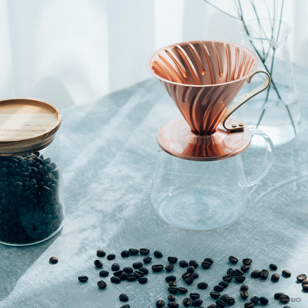 V60 Copper Dripper 02 (Clear Coating)