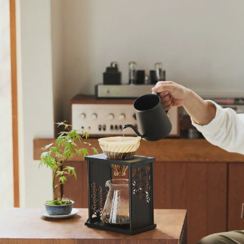 DripStand-Set "Asanoha" Traditional Japanese Hemp Leaf Pattern