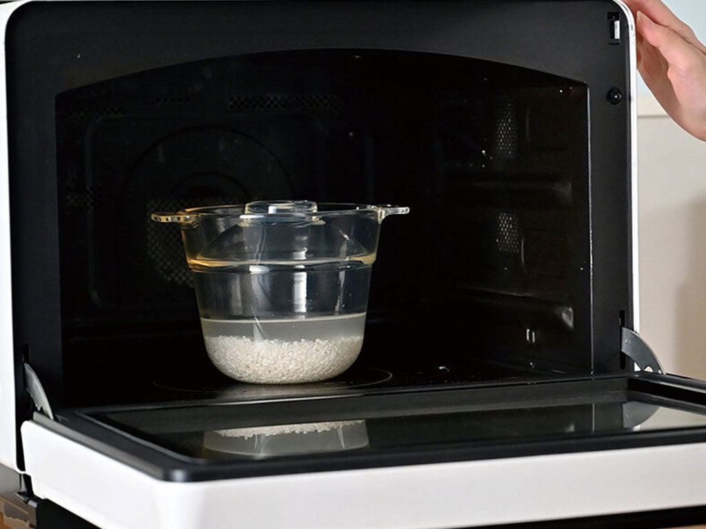 ICHIZENYA Microwave Glass Rice Cooker