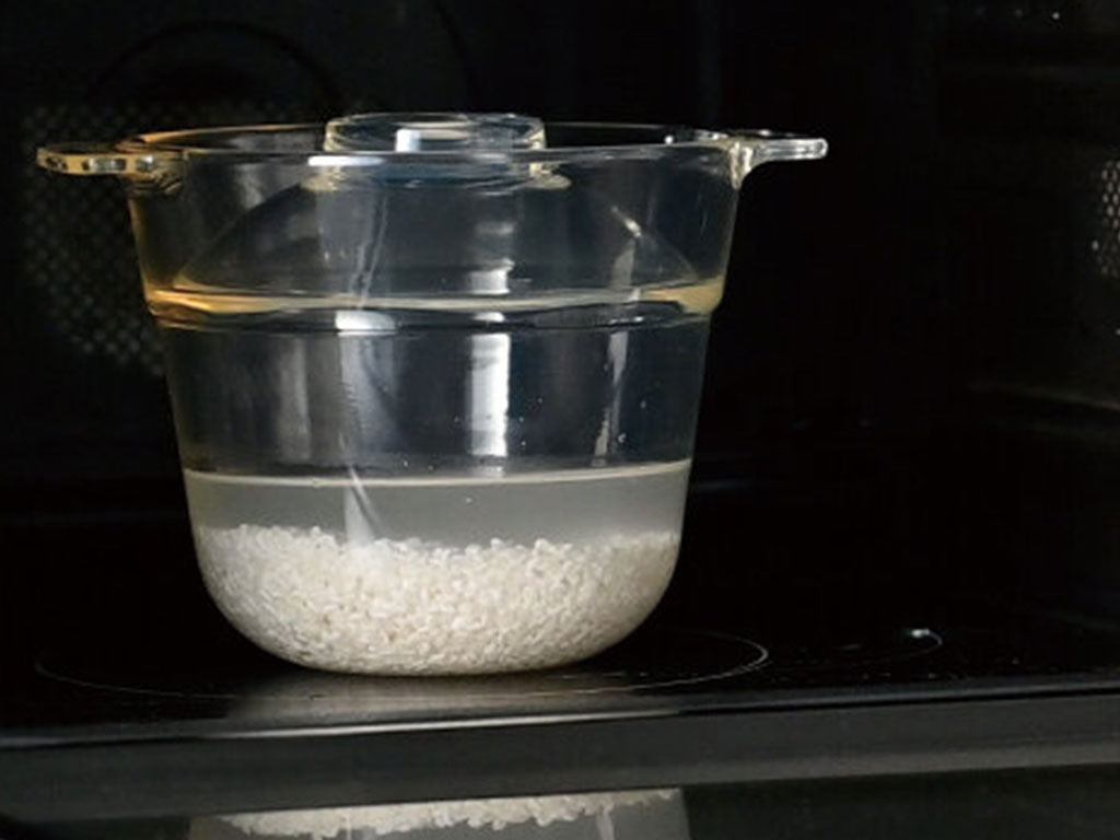 ICHIZENYA Microwave Glass Rice Cooker