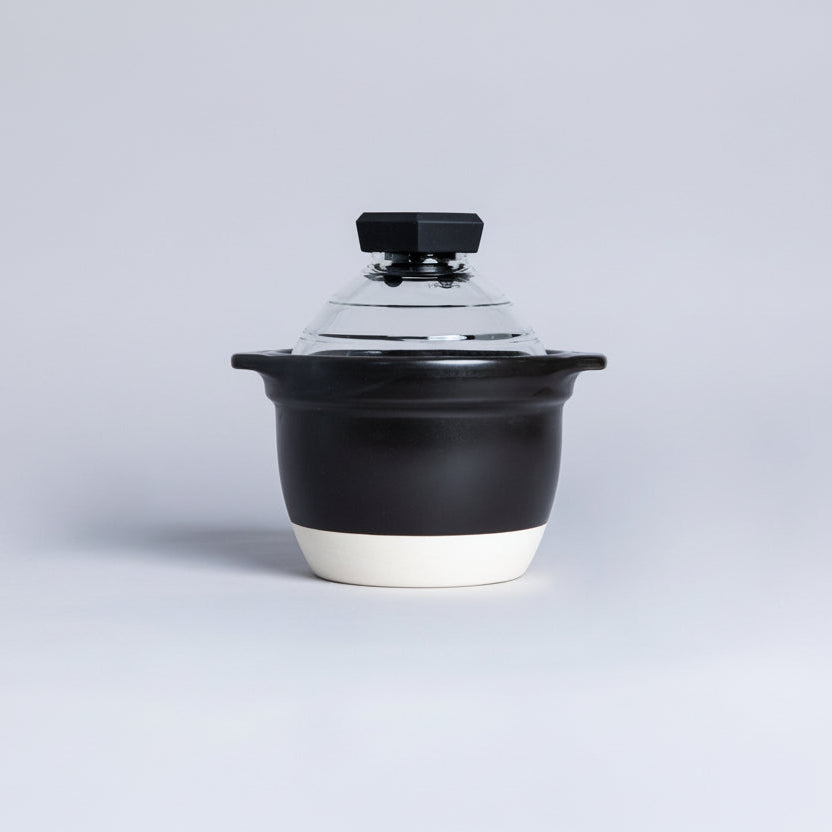 GOHANGAMA Glass Lid Rice Cooker (1-2 Cups)