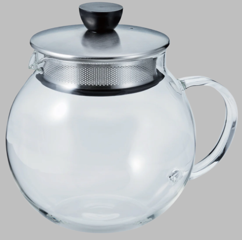 Glass Jumping Leaf Tea Pot 600ml