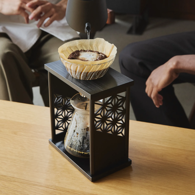 DripStand-Set "Asanoha" Traditional Japanese Hemp Leaf Pattern