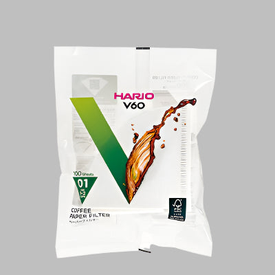 V60 Paper Filter 01 - 100 Sheets (New)