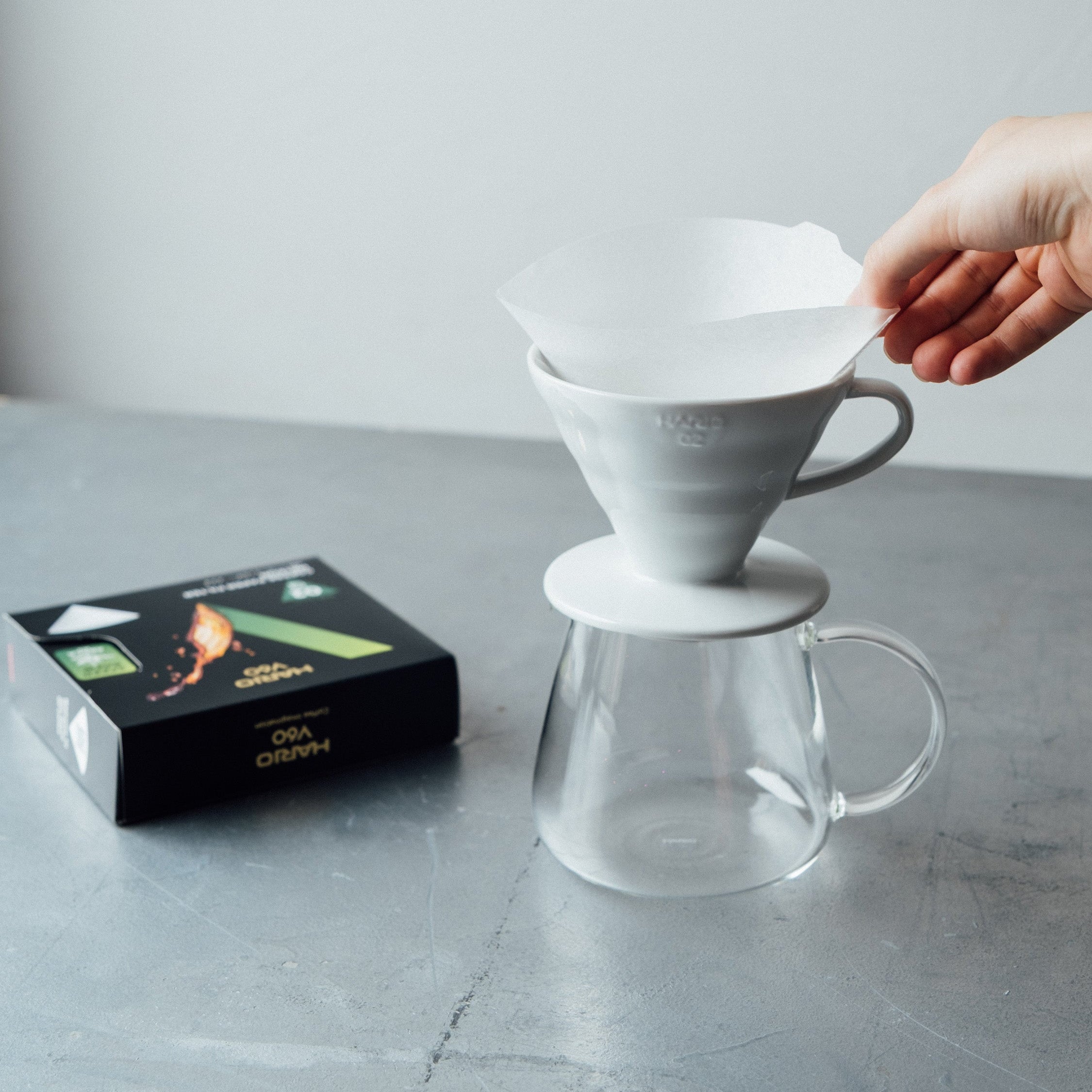 V60 Meteor Paper Filter 02 (50 sheets)