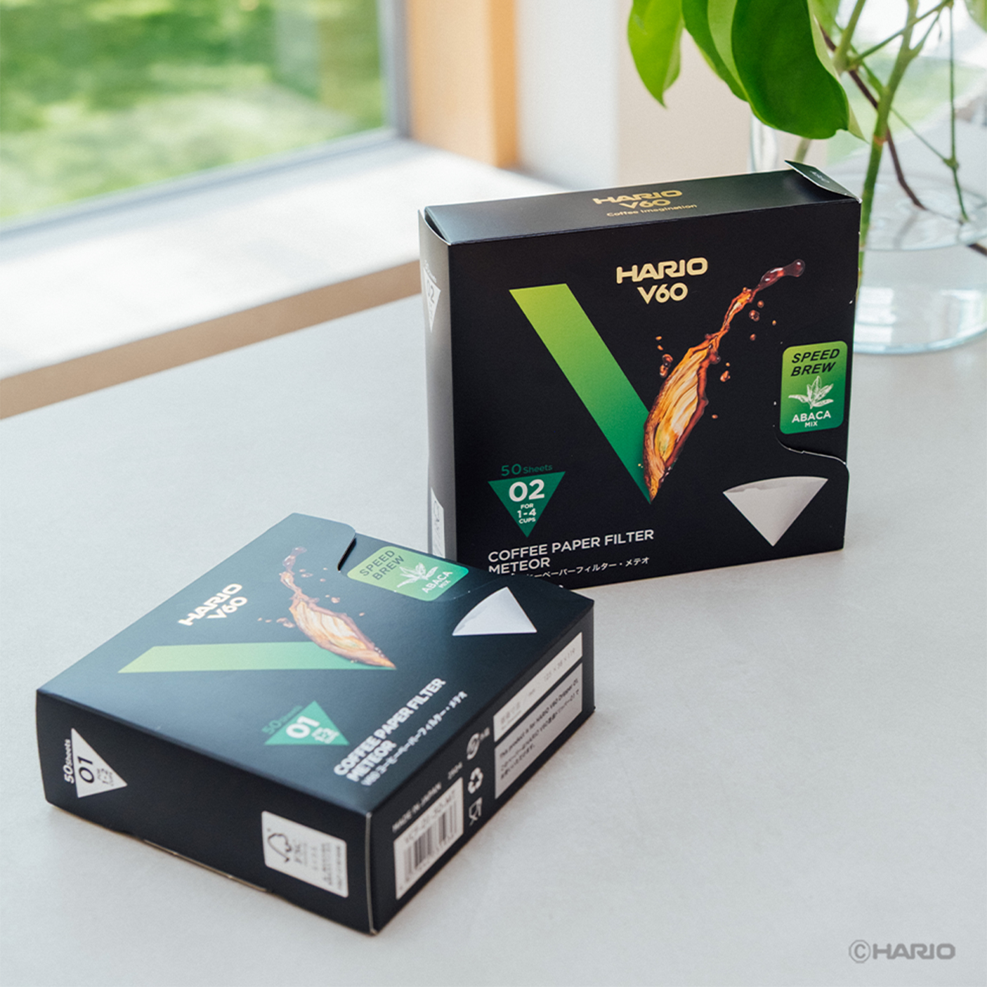 V60 Meteor Paper Filter 02 (50 sheets)