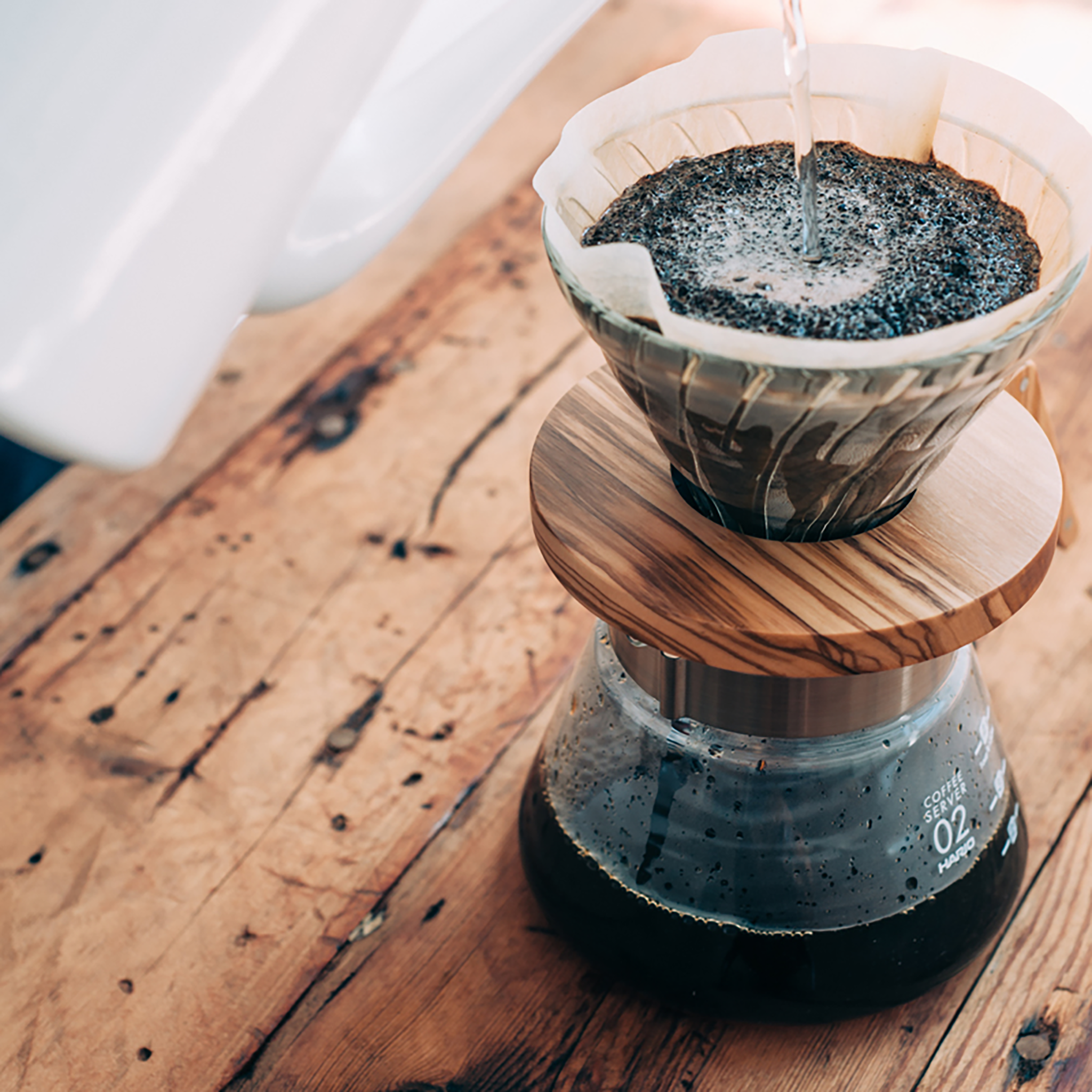 Coffee Server Olive Wood 600mL