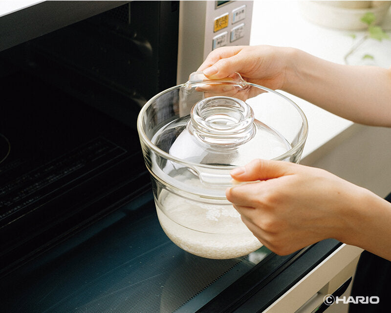 ICHIZENYA Microwave Glass Rice Cooker