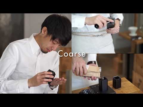 Load video: V60 Ceramic Coffee Dripper Kasuya Model 02