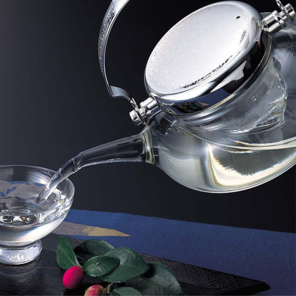 Sake Cooler "Maru Chirori" Glass Set