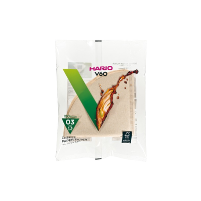 V60 Paper Filter 03, White (100 sheets)