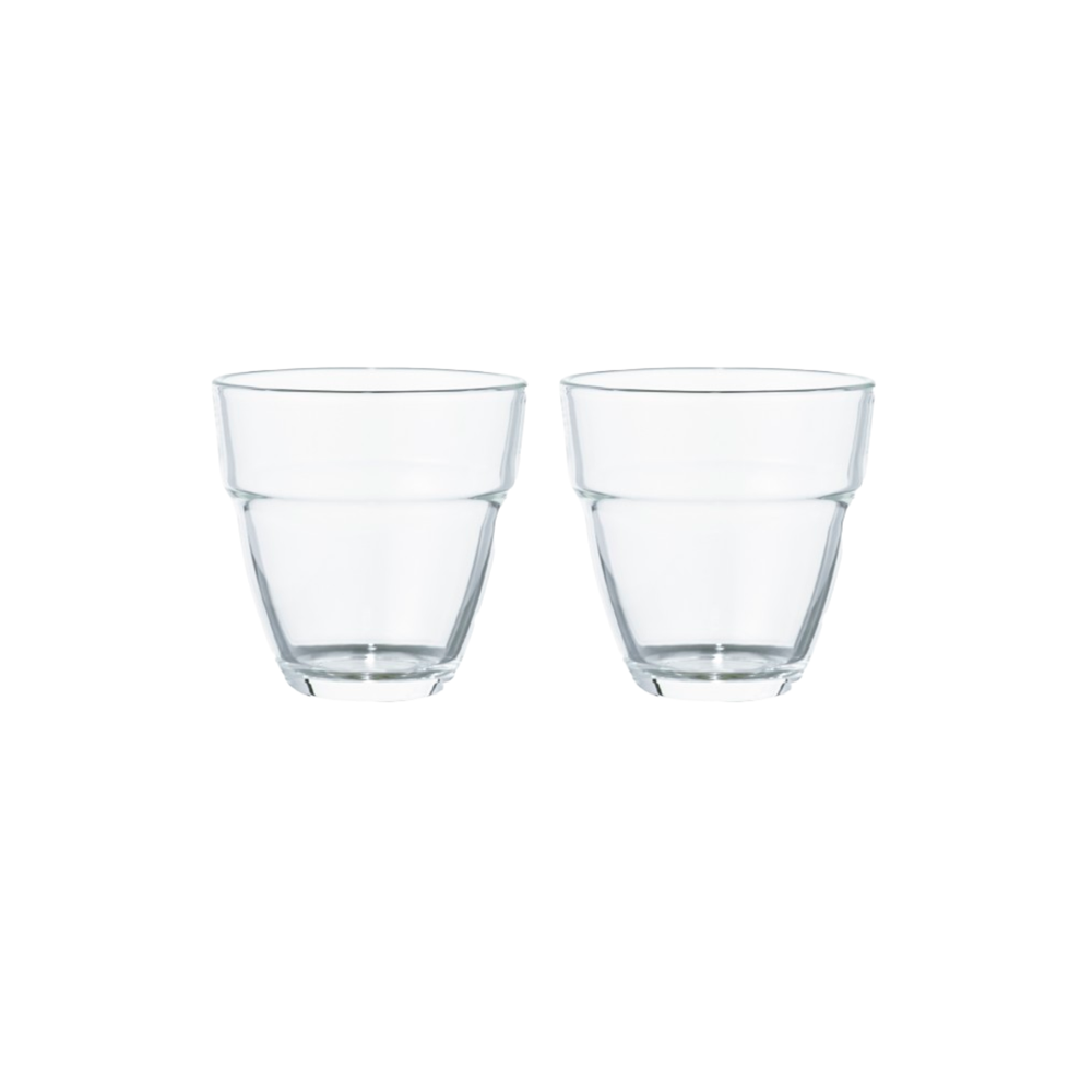Stackable Glass 2pc Set – HARIO AUSTRALIA