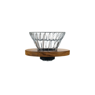 V60 Glass Dripper 01 / Olive Wood