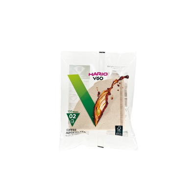 V60 Paper Filter 02, White / Natural (100 sheets)