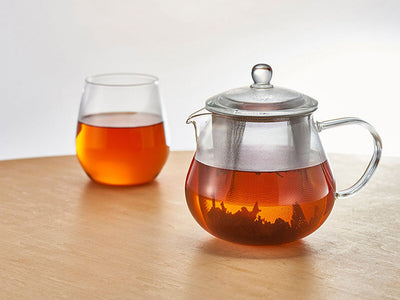 Leaf Tea Pot Clear - 700ml