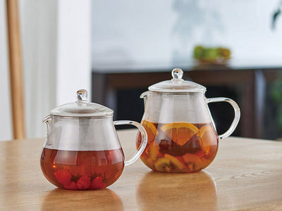 Leaf Tea Pot Clear - 450ml