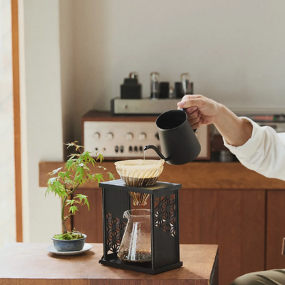 DripStand-Set "Asanoha" Traditional Japanese Hemp Leaf Pattern