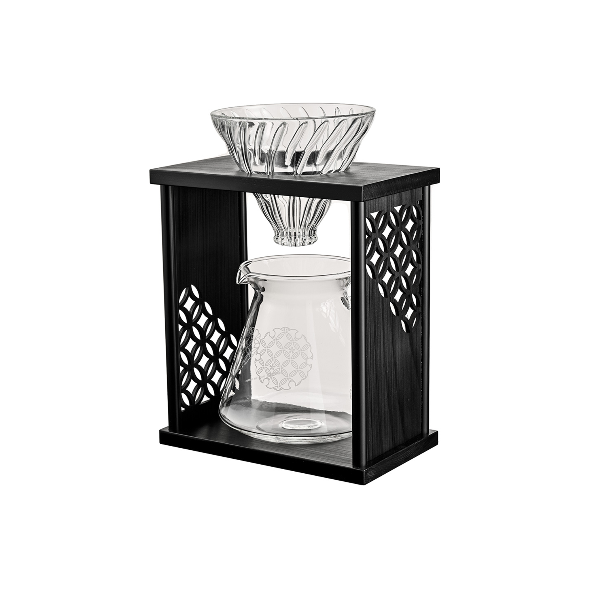 DripStand-Set "Shippou" Seven Treasures Pattern