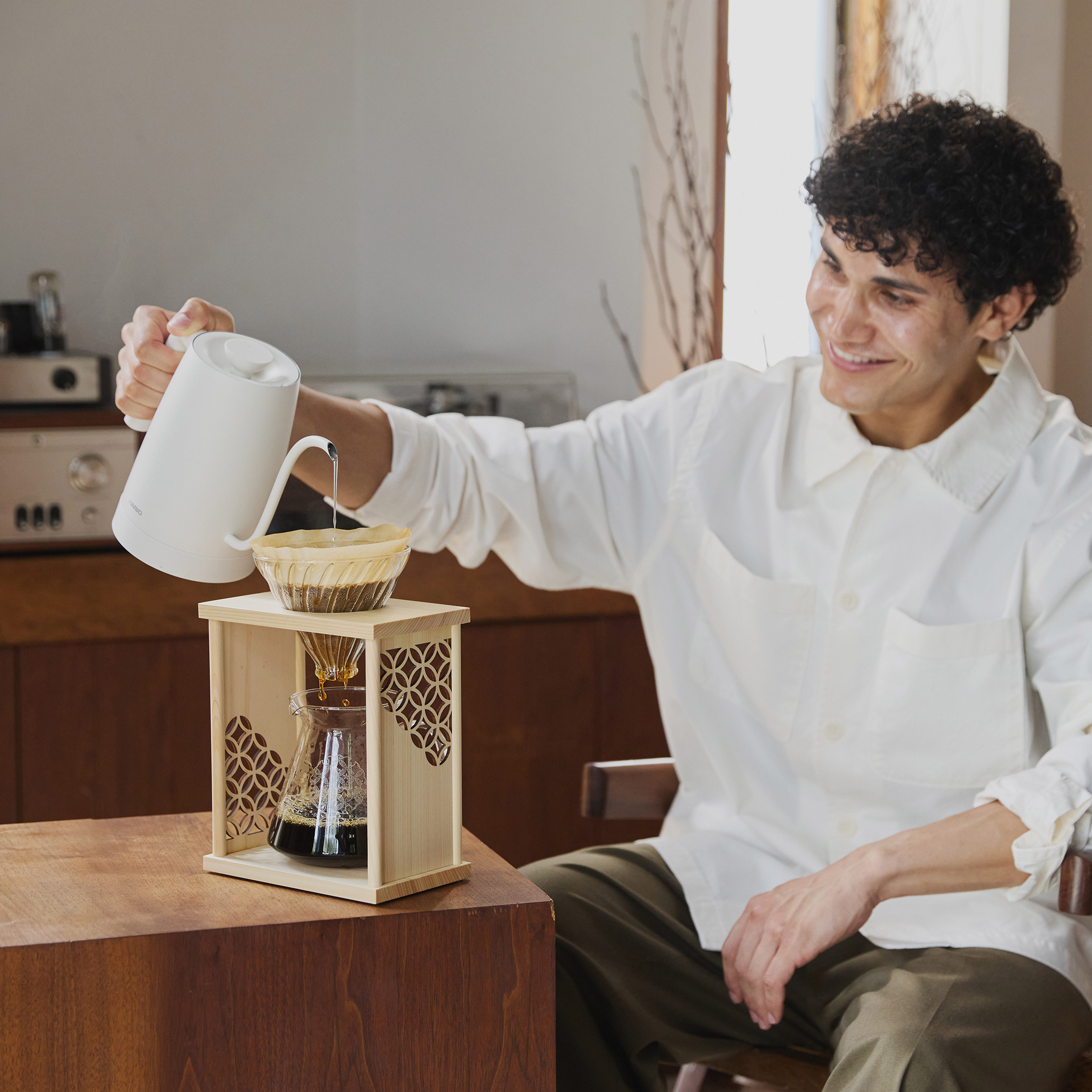 DripStand-Set "Shippou" Seven Treasures Pattern