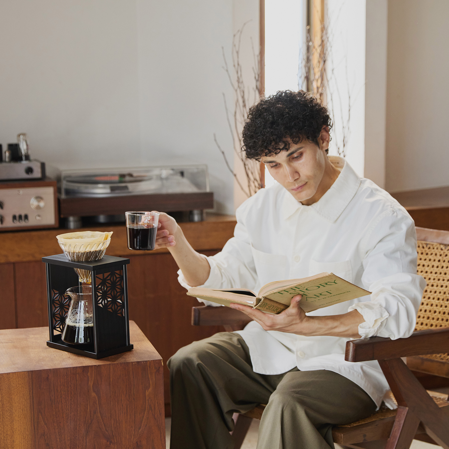 DripStand-Set "Shippou" Seven Treasures Pattern