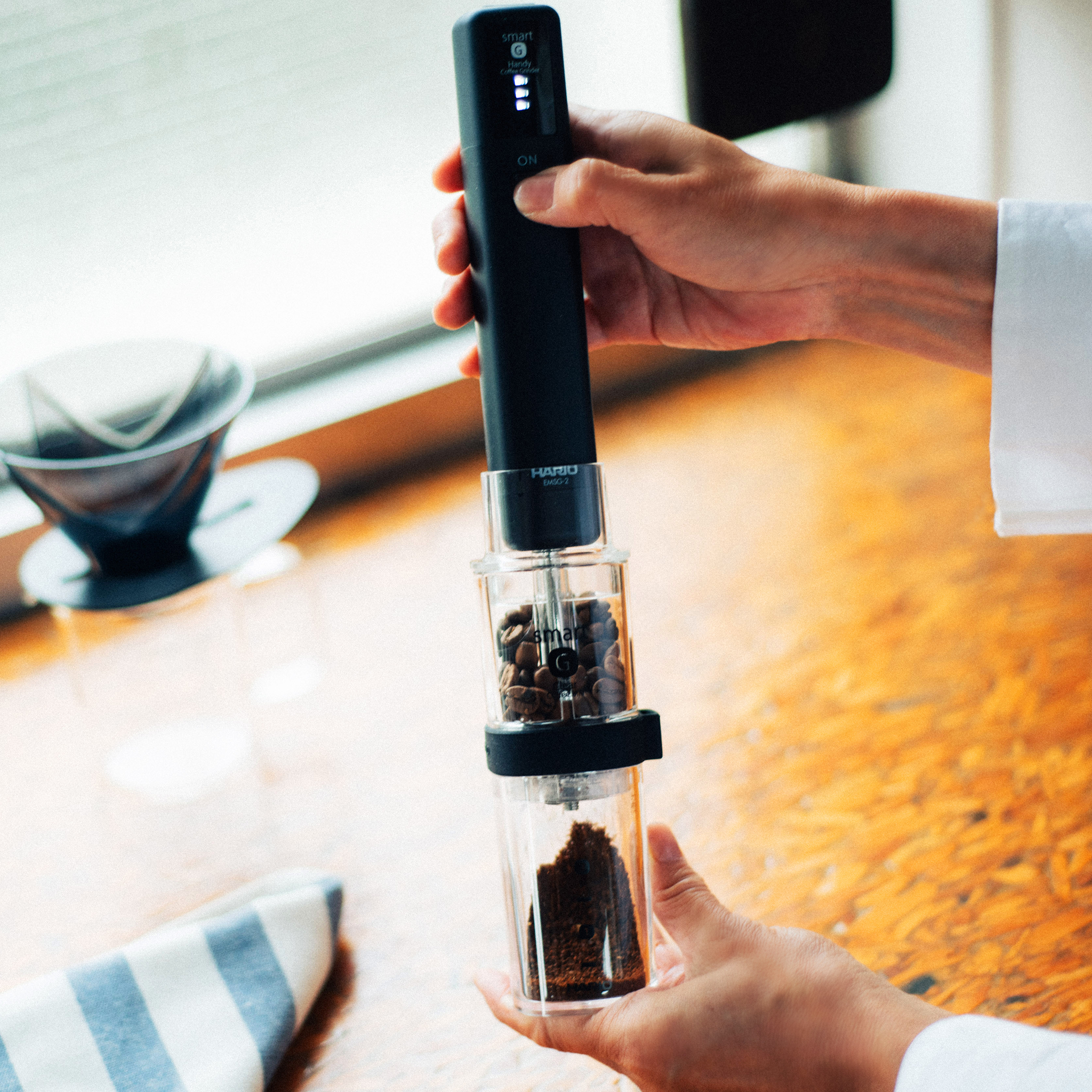 "Smart G" Electric Handy Coffee Grinder Set