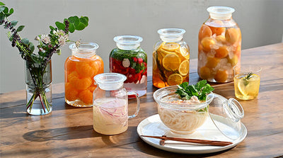 Glass Handwork Storage Bottle 1000ml