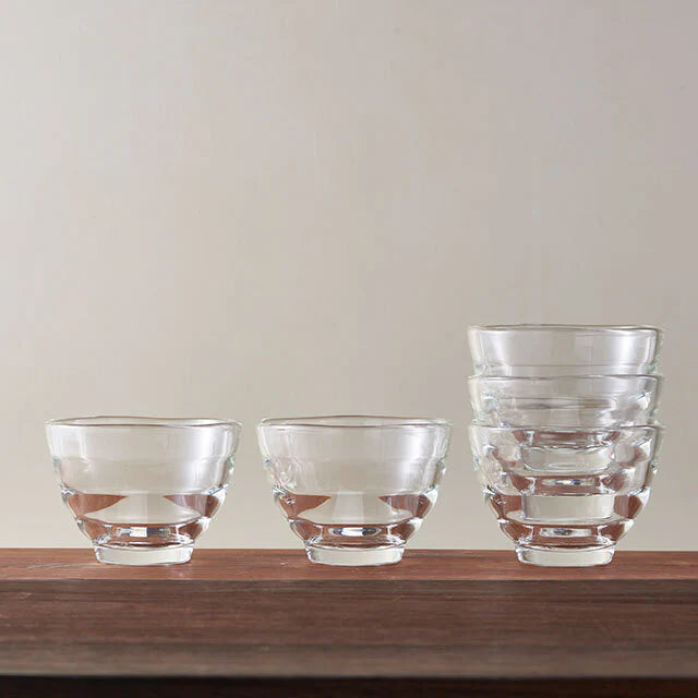 Heatproof Glass Cup 5 pc set