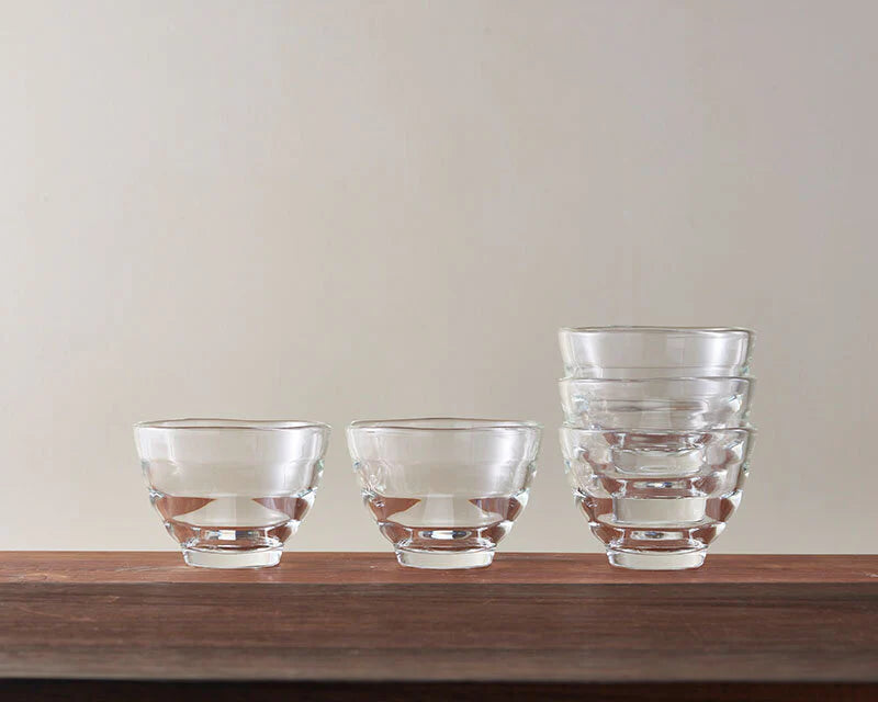 Heatproof Glass Cup 5 pc set