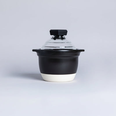 GOHANGAMA Glass Lid Rice Cooker (1-2 Cups)