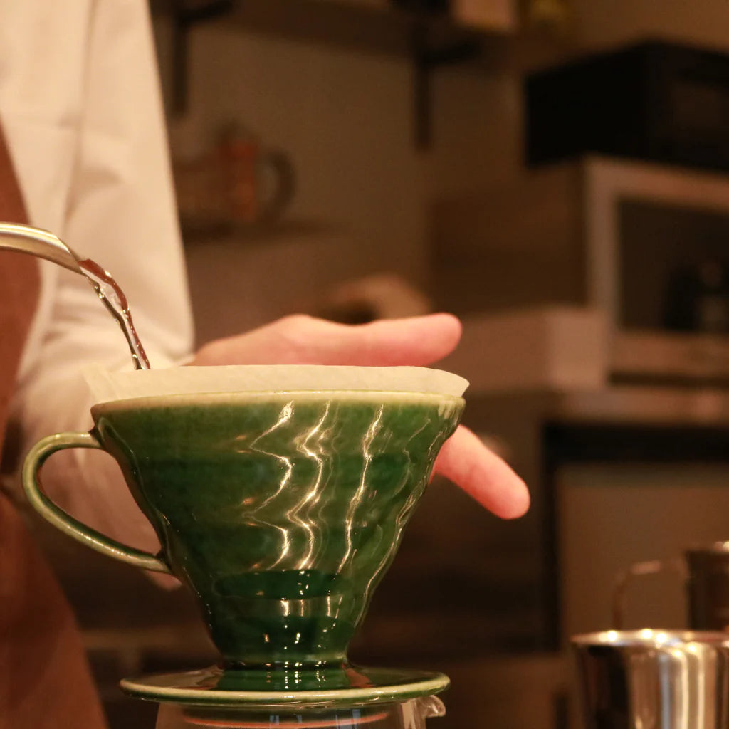 HARIO x TACHIKICHI V60 Coffee Dripper 02 Oribe