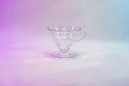 V60 Plastic Coffee Dripper 03 - Transparent