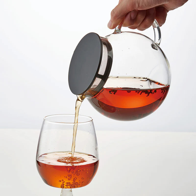 Jumping Leaf Tea Pot w/filter 600ml