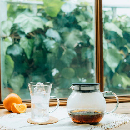 Jumping Leaf Tea Pot w/filter 600ml