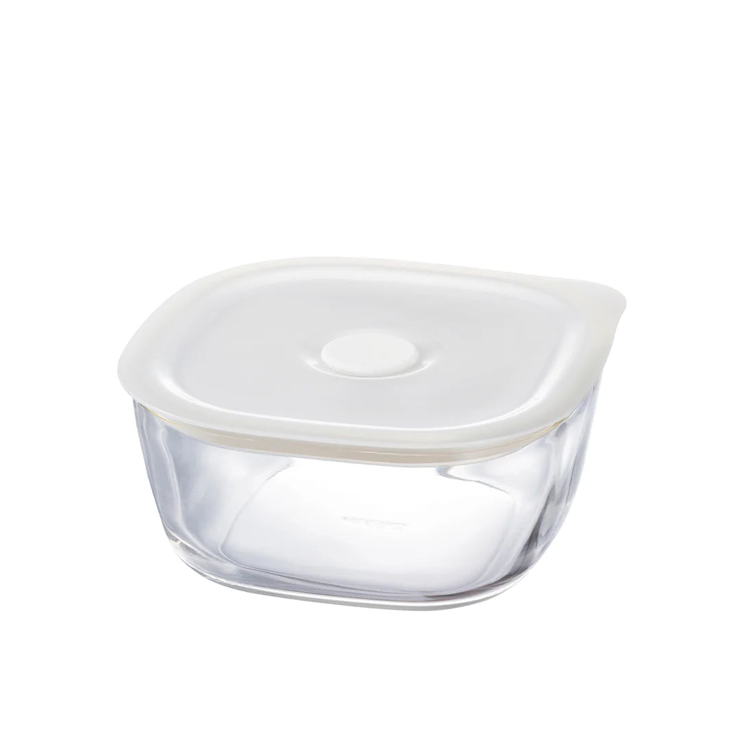 Heatproof Square Sealed Glass Container - 600ml