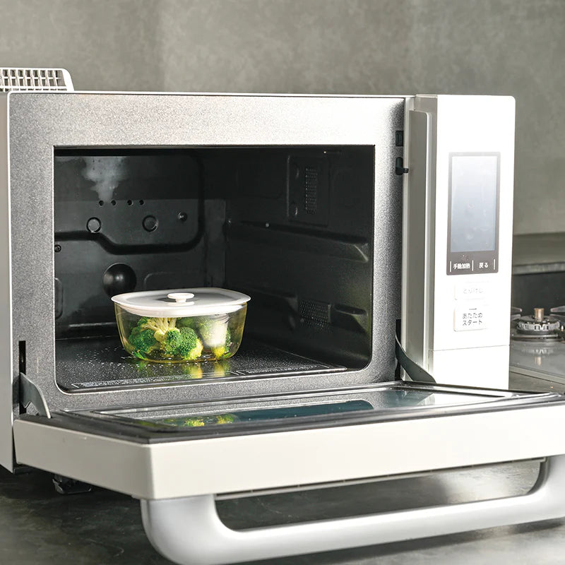 Heatproof Square Sealed Glass Container - 250ml