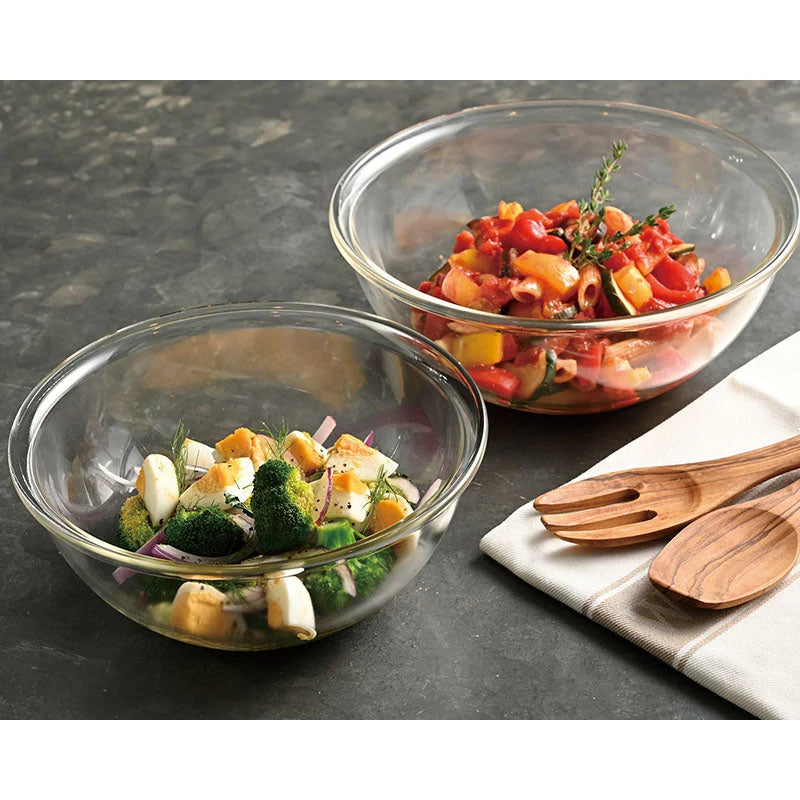 Shallow Mixing Bowls 2pc Set