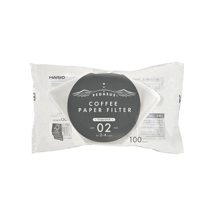 Pegasus Paper Filter White 100 sheets - 2-4 Cups