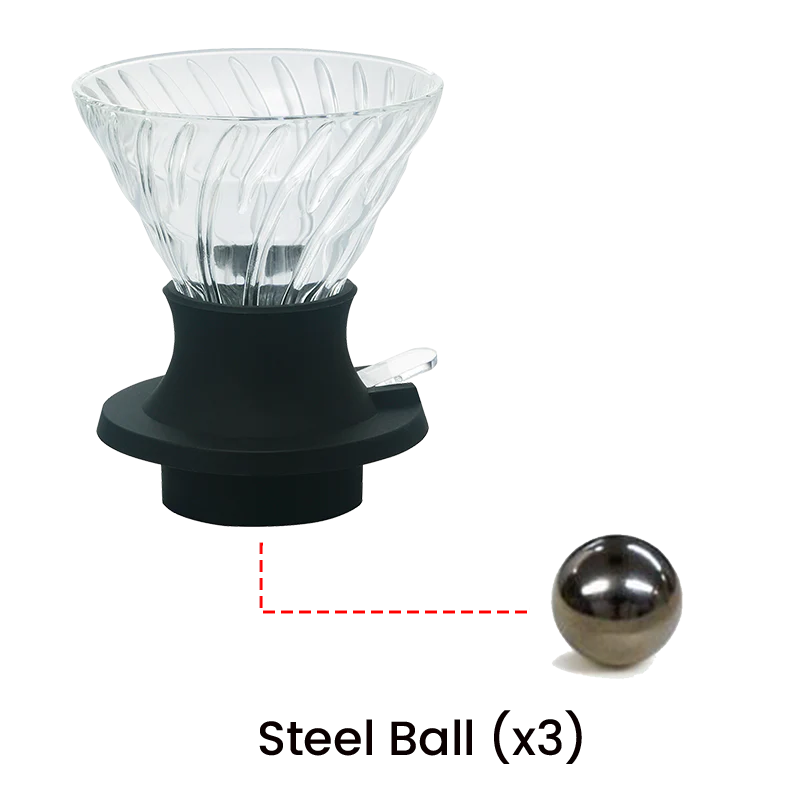 Stainless Balls for TDR-80 and HARIO Switch (3 pcs.)