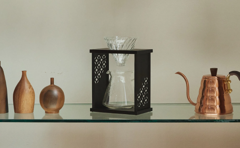 DripStand-Set "Shippou" Seven Treasures Pattern