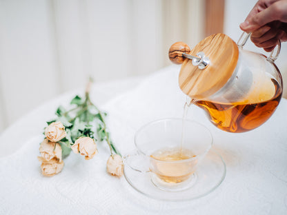 Pull-up Tea Maker Teaor Wood 450mL