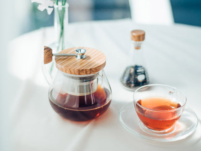 Pull-up Tea Maker Teaor Wood 450mL