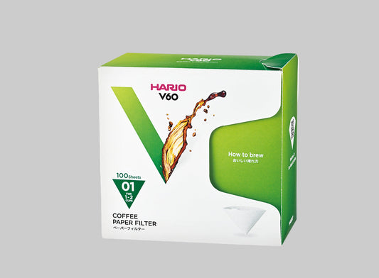 V60 Paper Filter White 100 sheets (Box) -01