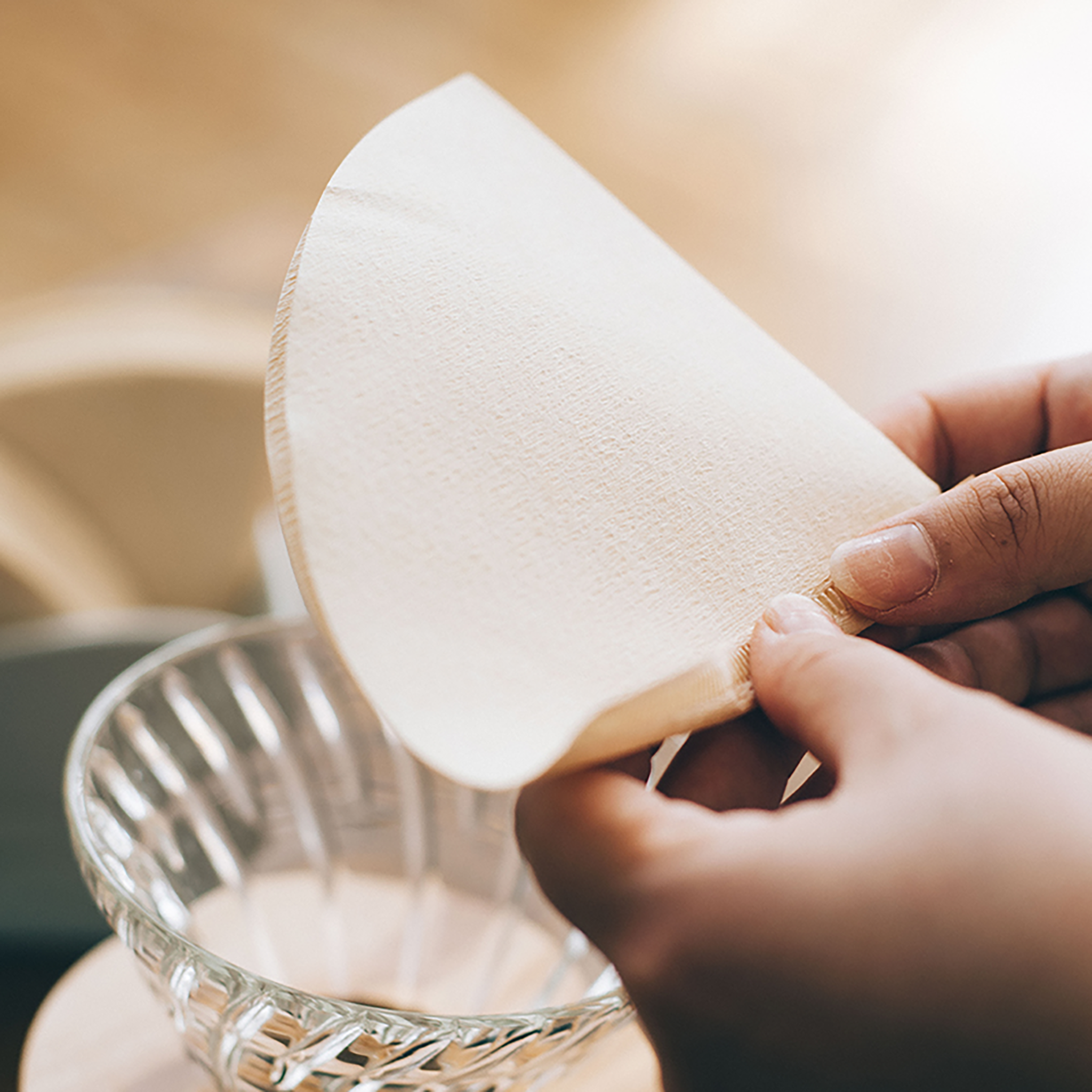 V60 Paper Filter 02, Natural, Box (100 sheets)