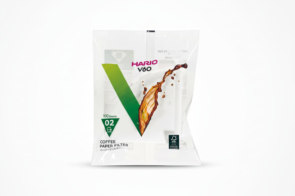 V60 Paper Filter 02 - Value Pack (5 Packs of 100 Sheets)
