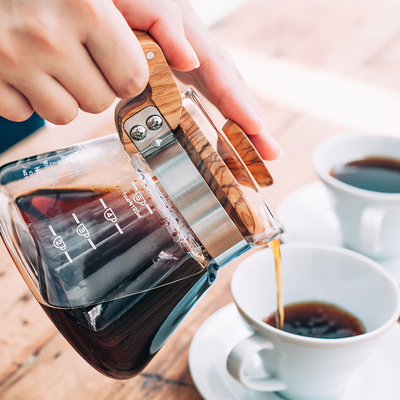 V60 Coffee Server 600mL / Olive Wood