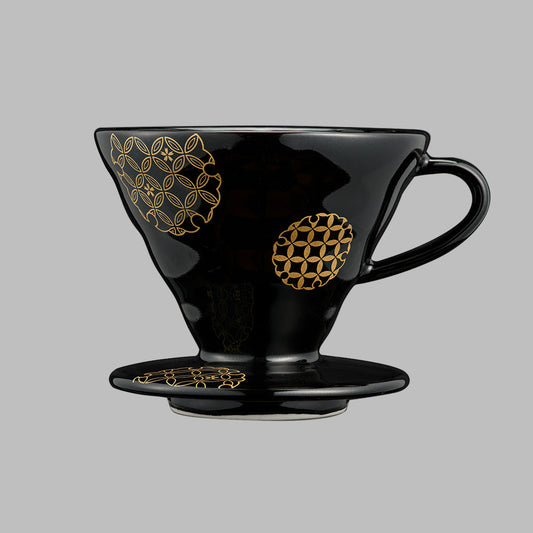 Ceramic Dripper 02 "Shippou" Seven Treasures Pattern