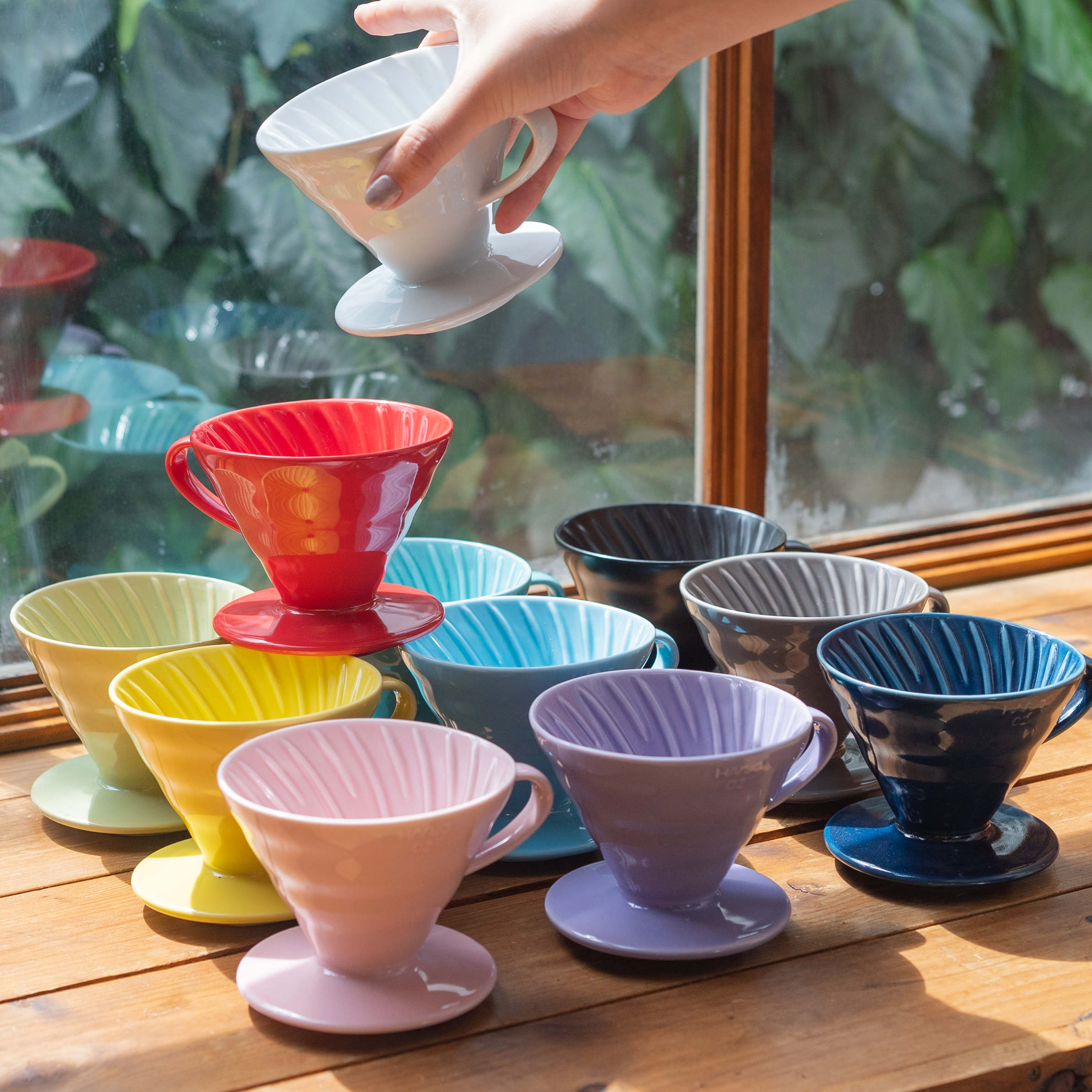 V60 Ceramic Colour Dripper - 02 (New Colours)