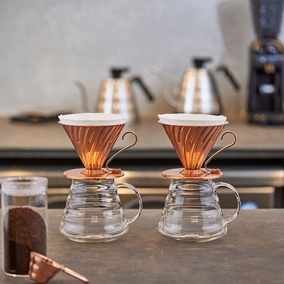 V60 Copper Dripper 02 (Clear Coating)