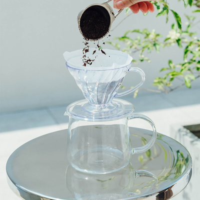 V60 Plastic Coffee Dripper 01