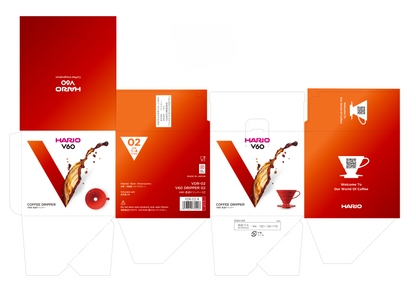 V60 Plastic Coffee Dripper 02 (Rebranded Edition)